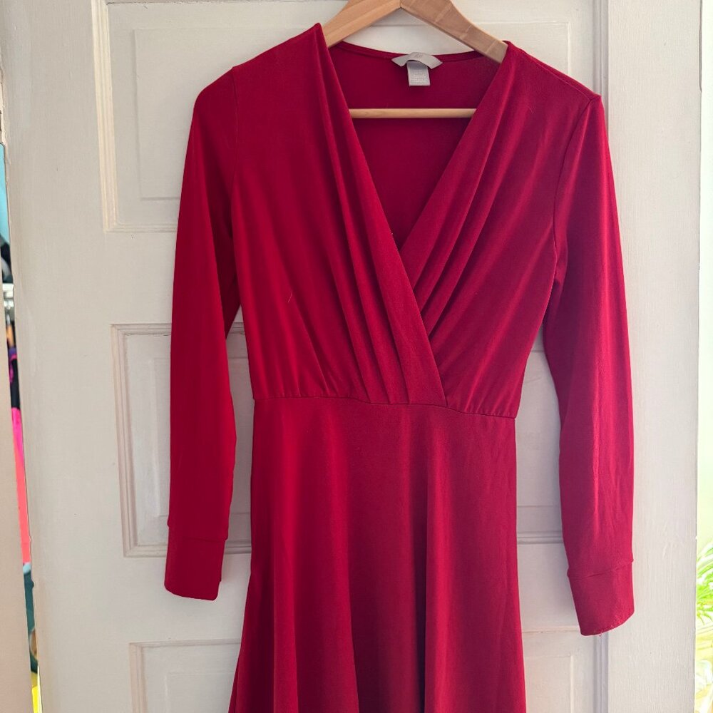 H&M Red Dress, XS